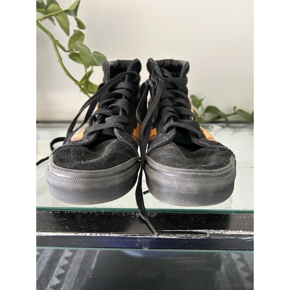 VANS Sk8-Hi Reissue Refract Skate Shoes Men's 5/Women's 6.5 Black Suede Multi - Picture 6 of 9